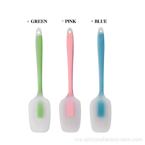 Pengikis silikon makanan silikon non-stick cream scraper